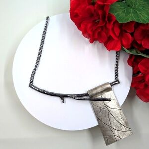 Gorgeous Tree Branch Large Vintage Statement Necklace